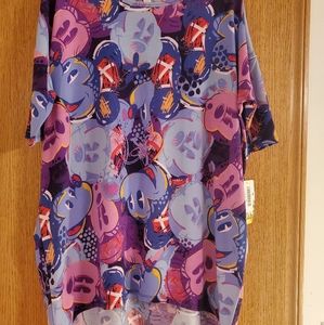 Disney Lularoe Irma size M NWT Mickey Mouse Minnie Mouse